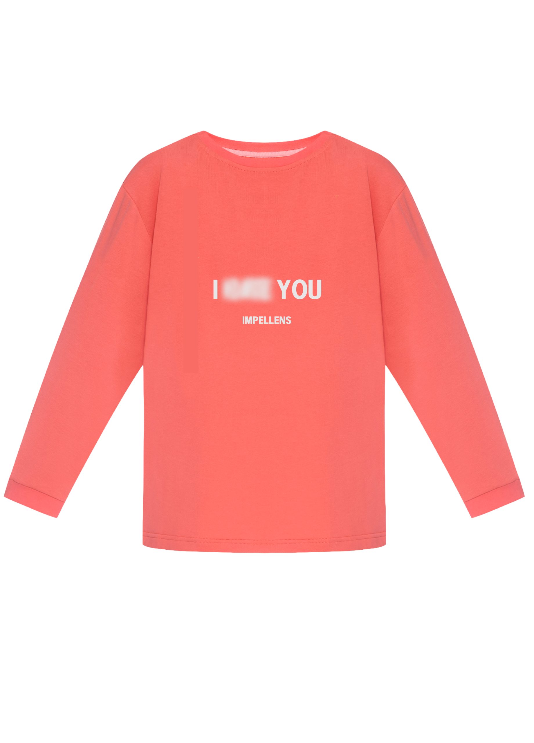 Лонгслів червоний I___YOU